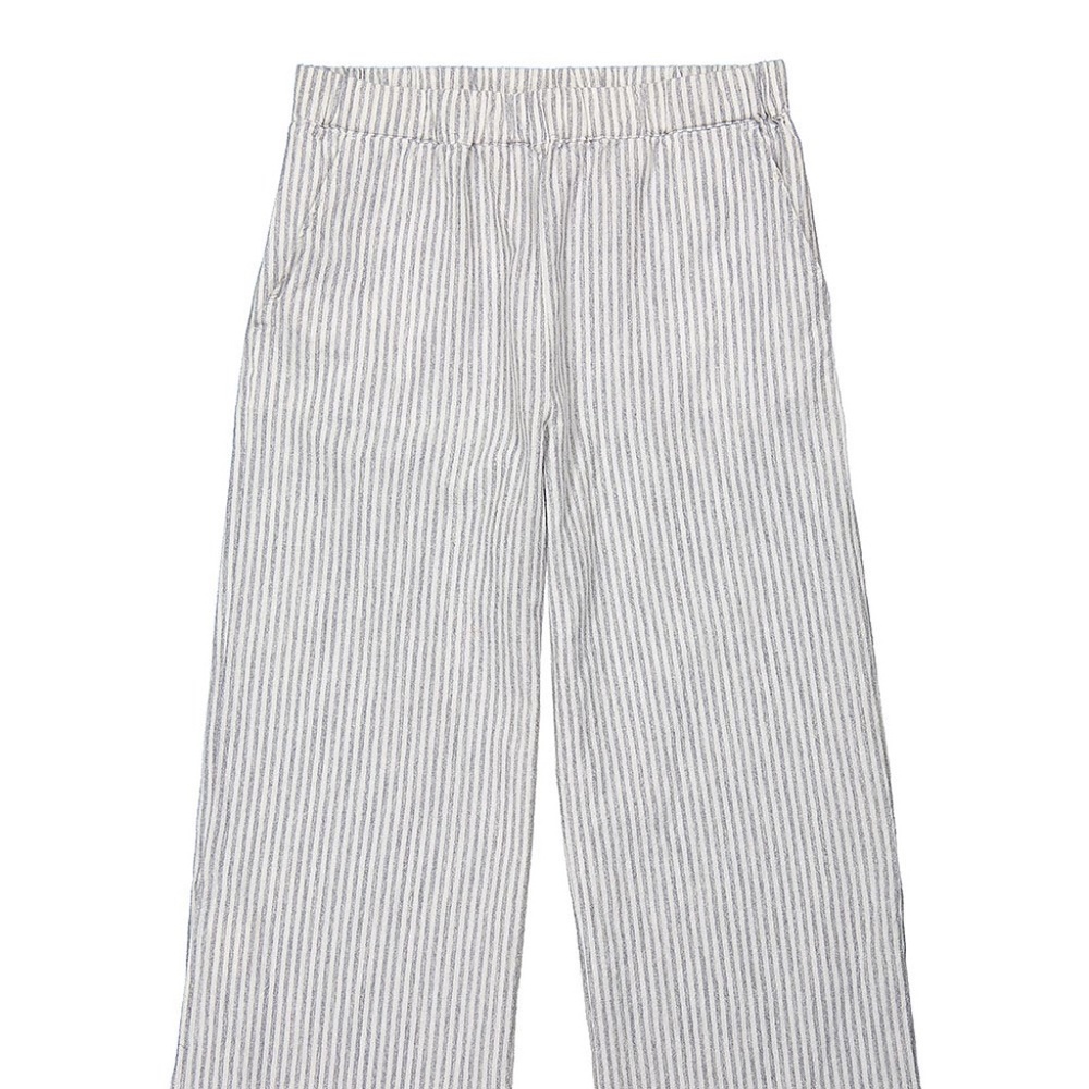 NWT NEW Fresh Produce White & Black Pinstripe Capri /Pants